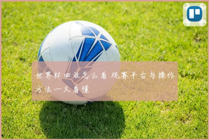 世界杯回放怎么看 观赛平台与操作方法一文看懂