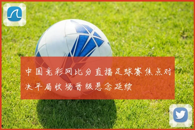 中国竞彩网比分直播足球赛焦点对决平局收场晋级悬念延续